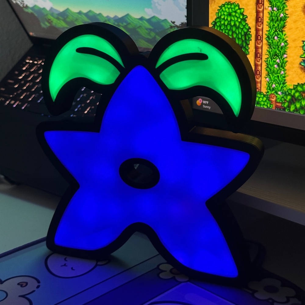 Stardew Valley Stardrop Lightbox LED Lamp